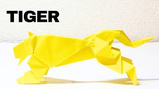 折り紙 寅 虎 トラ 2022 干支 おりがみ