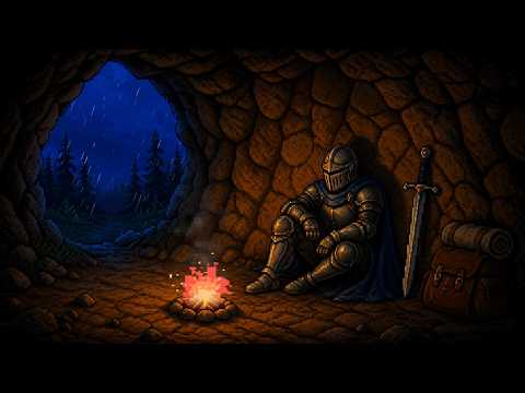 Rest... the cave keeps the rain away