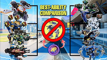 🔥 WHICH ROBOT IS BEST TITAN SLAYER? || WAR ROBOTS 1V1 ABILITY DAMAGE COMPARISON WR ||