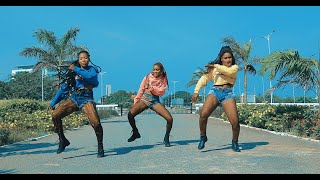 Afrystudio  Ft. Keche,  Kuami Eugene - No Dulling Remix ( Dance Video