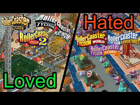 Video: Retrospektiva: RollerCoaster Tycoon