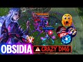 CRAZY DMG!! NEW OBSIDIA BUILD AND EMBLEM 2025!! -100% BEST BUILD OBSIDIA - MLBB