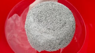 Pure Sand Whole crushing in water 💦 soft dusty bowls #sand #cement #asmr screenshot 3