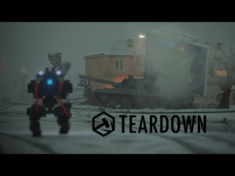 A Normal day - Russian Town 5 (Winter) | Teardown