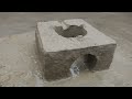 मिट्टी चूल्हा | primitive technology | How to make mud stove | clay design | mitti ka chulha