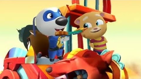 Talking Tom Hero Dash Gameplay Ep.04 -  Hank is Saving GINGER (Android/iOS)