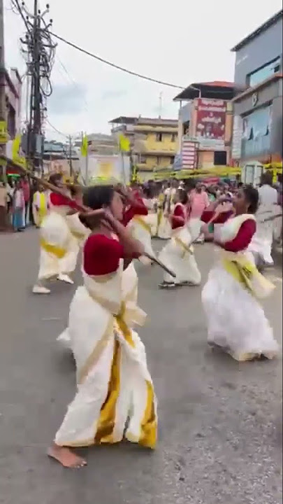 Folk dance 💃#youtubeshorts #viral #Adakka Vettila Chunnambu#vedikkettu