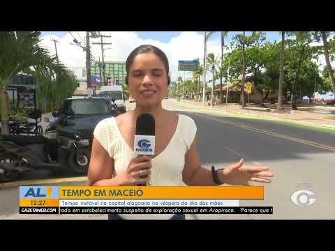 Karla Vilela mostra movimento na orla da Pajuçara - 09/05/26