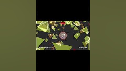 Particles #03 | Abstract Particles Audio Visualizer |  Reactive Audio Spectrum Waveform Effects |HUD