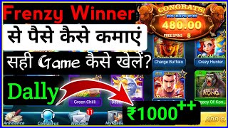 Charge Buffalo Slot Game_Frenzy Winner Slot App_Frenzy winner Game kaise khele_New Slot Game 2023 screenshot 2