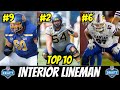 The Top 10 Interior Offensive Lineman in the 2024 NFL Draft