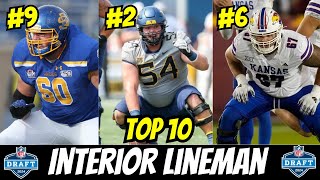 The Top 10 Interior Offensive Lineman in the 2024 NFL Draft