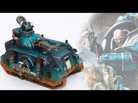 Painting Horus Heresy Tanks