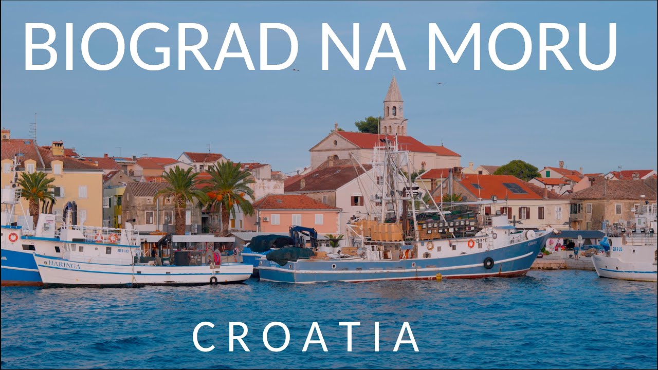 Biograd na Moru, Croatia [FromAbove] [4K]