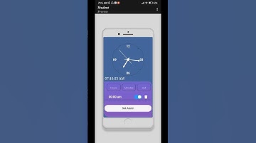 Alarm Clock | Build Alarm Clock With UI Using html Css And Javascript