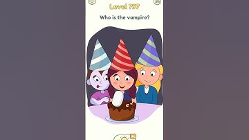 Who is the vampire 🎯⁉️ | Dop2 new level ✅🤔 #dop2 #pazzle #shorts #gaming #viral #youtube