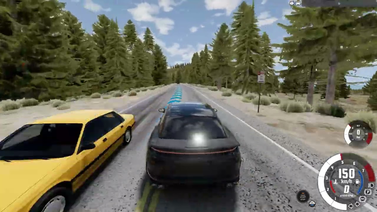 PORSCHE PANAMERA with a Steering Wheel | BeamNG.drive