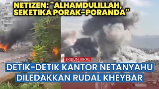 Iranian Missiles Bomb Netanyahu's Office and Israeli Air Force Headquarters