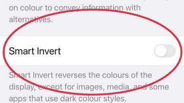 Turn ON/OFF Smart Invert in iPhone || iOS
