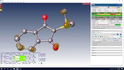 Olex2 Tutorial for beginners-How to solve and refine your first single crystal structure with Olex2