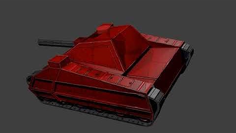 BLENDER TANK MODEL