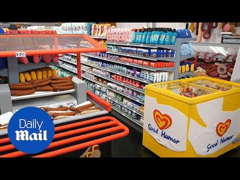 Lucy Sparrow's all-felt supermarket now open in LA - Boing Boing