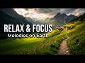 Relaxing Piano Music in Mountain Valley 🌿 Stress Relief &amp; Deep Focus