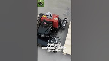 best price China remote crawler lawn mower for sale