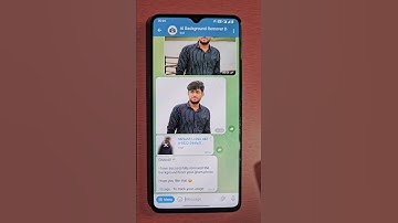 Telegram bot for background removal of photo