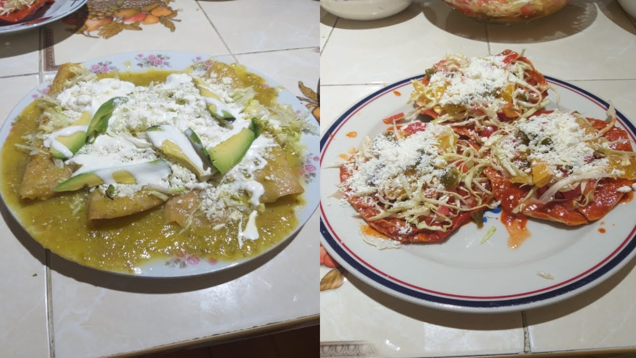 Enchiladas verdes/Enchiladas rojas estilo Michoacán YouTube
