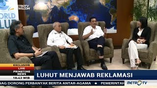 Luhut Sebut Proyek Reklamasi Kerap Dipolitisasi