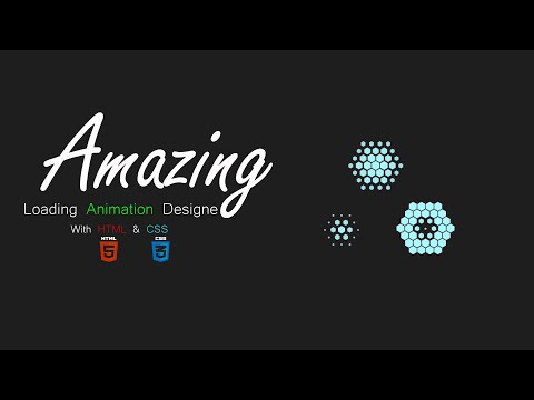Amazing Loading Animation using Html & CSS 01 || Simple HTML & CSS Projects || Avijit Creation