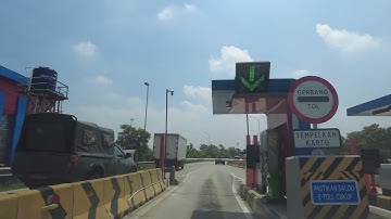 Drive from Cimanggis, Depok to Kota Wisata Cibubur via Jagorawi Toll and Cimanggis-Cibitung Toll