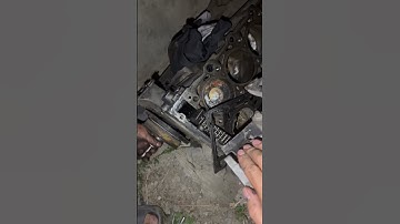Forgotten Engine Still Moves! 🚗⚙️  #automobile #engineblock #mechanic #mechaniclife #carrepair