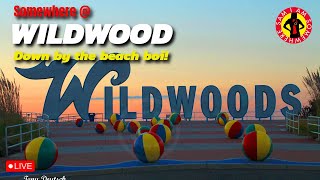 🔴 Live Stream – Walking Wildwood Boardwalk – Down the Shore – 06.25.2025