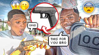 Surprising @LiiRaed With A New GLOCK 19 Gen 5 (Must Watch)