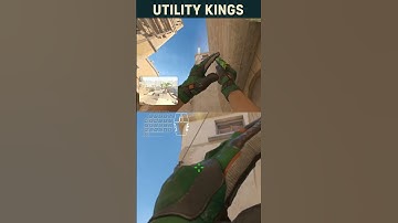 CS2 Mirage Jungle smoke from Ramp