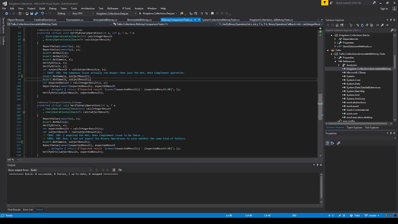 BitArray Operators Should Not Mutate Operands (18-09-15) - YouTube