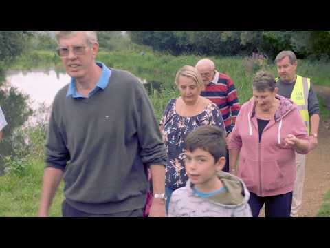 GP-led health walk at the Binscombe Medical Centre