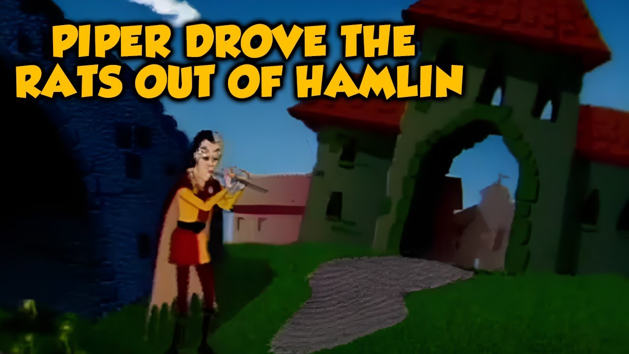 Piper And Rats Piper drove the rats out of Hamlin | The Pied Piper of Hamlin Part-10 ...