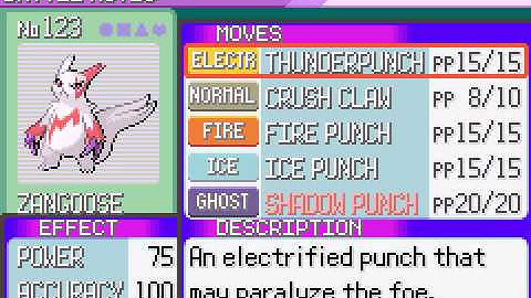 Pokemon Vherestorm Version (GBA / Game Boy Advance) - Vizzed.com GamePlay (rom hack)