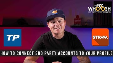 Connect your MyWhoosh account to a Third-Party Account // Strava | TrainingPeaks
