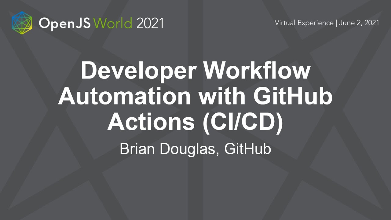 Developer Workflow Automation with GitHub Actions (CI/CD)