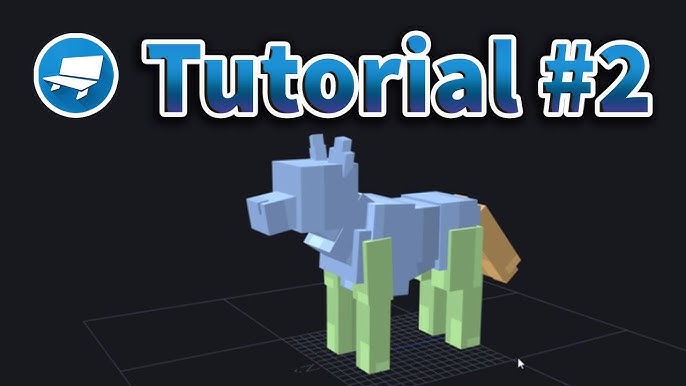 Minecraft Modeling Basics Blockbench Tutorial 1 Youtube
