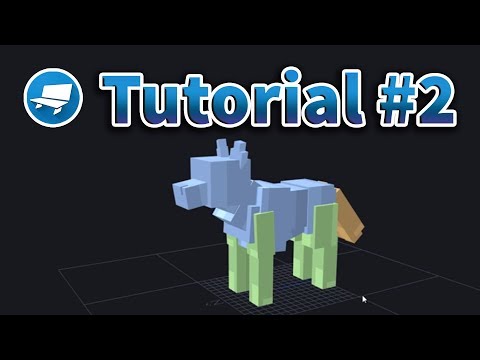 How to make Minecraft Models - Blockbench Tutorial #2 - YouTube