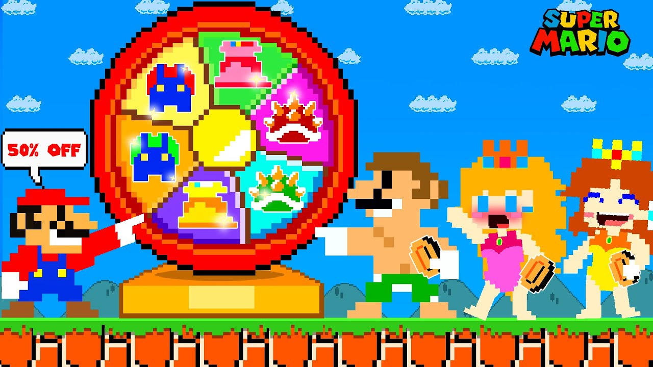 What If Mario Opened a Shop for All Characters in Super Mario Bros.? | Game Animation