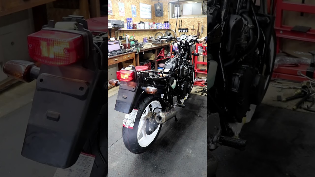 ジェイド250 JADE レストア後 エンジン始動 #shorts #jade - YouTube