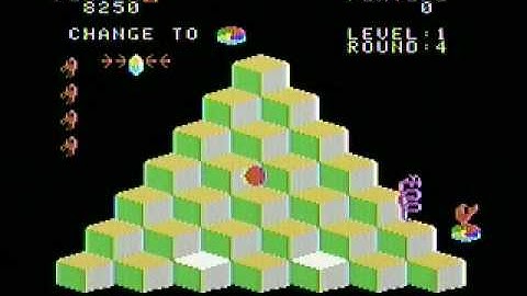 Q*Bert for ColecoVision review