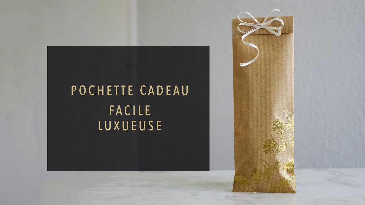Comment faire un paquet cadeau simple et luxueux | idées paquets cadeau