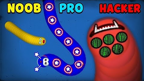 Worms Zone © Noob vs Pro vs Hacker 2021